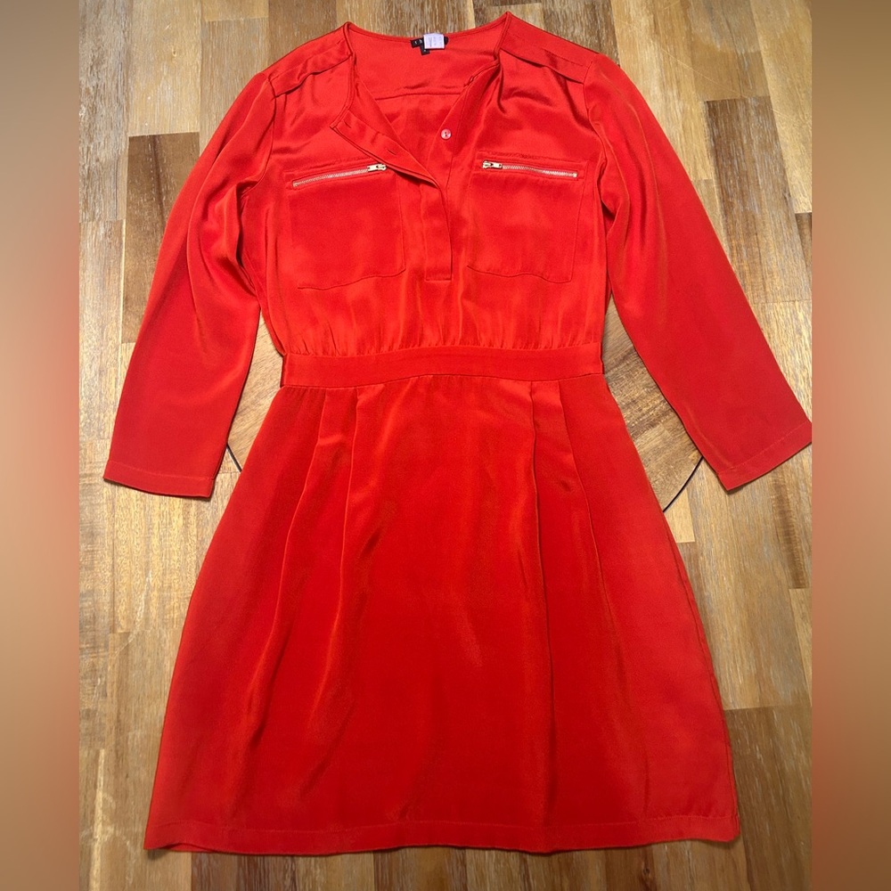 Theory Scarlet Blouse